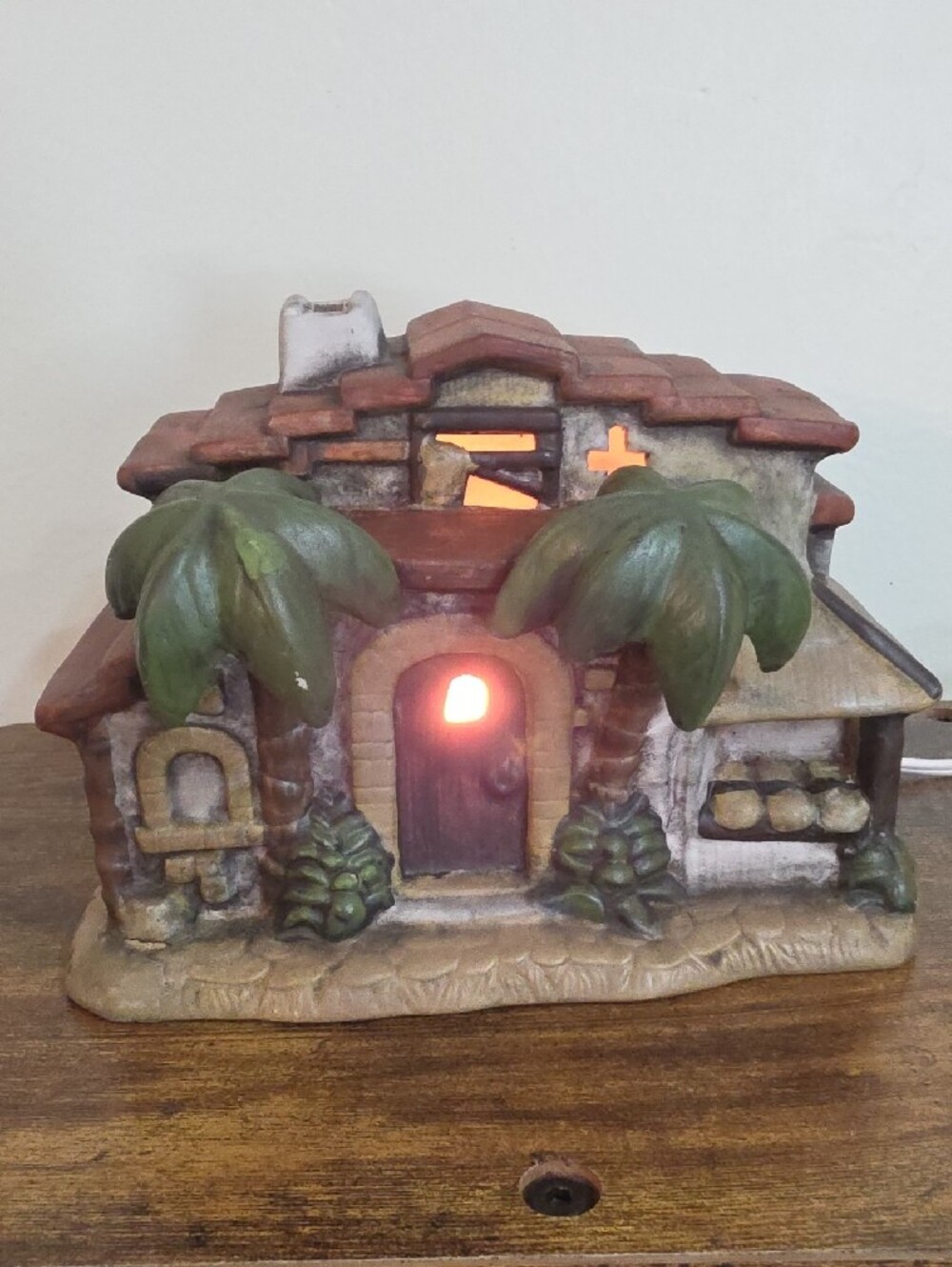 Vintage Ceramic Christmas Nativity Village Piece